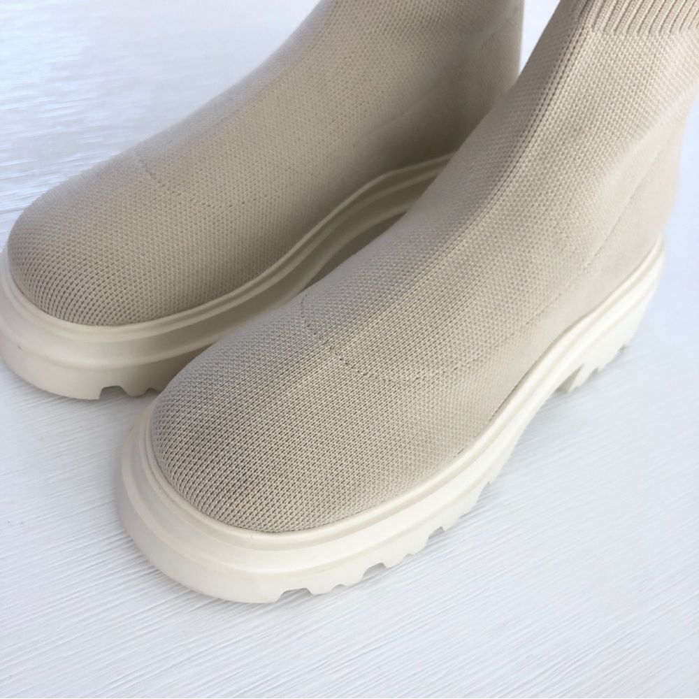 Raye Revolve Platform Sock Boot Chunky Dolman Lug… - image 6